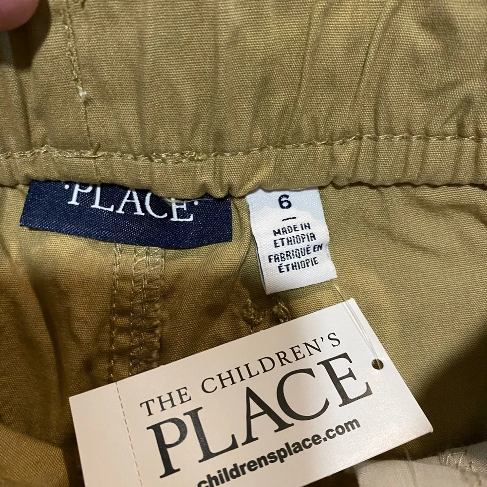 The Children's Place khaki Drawstring Shorts